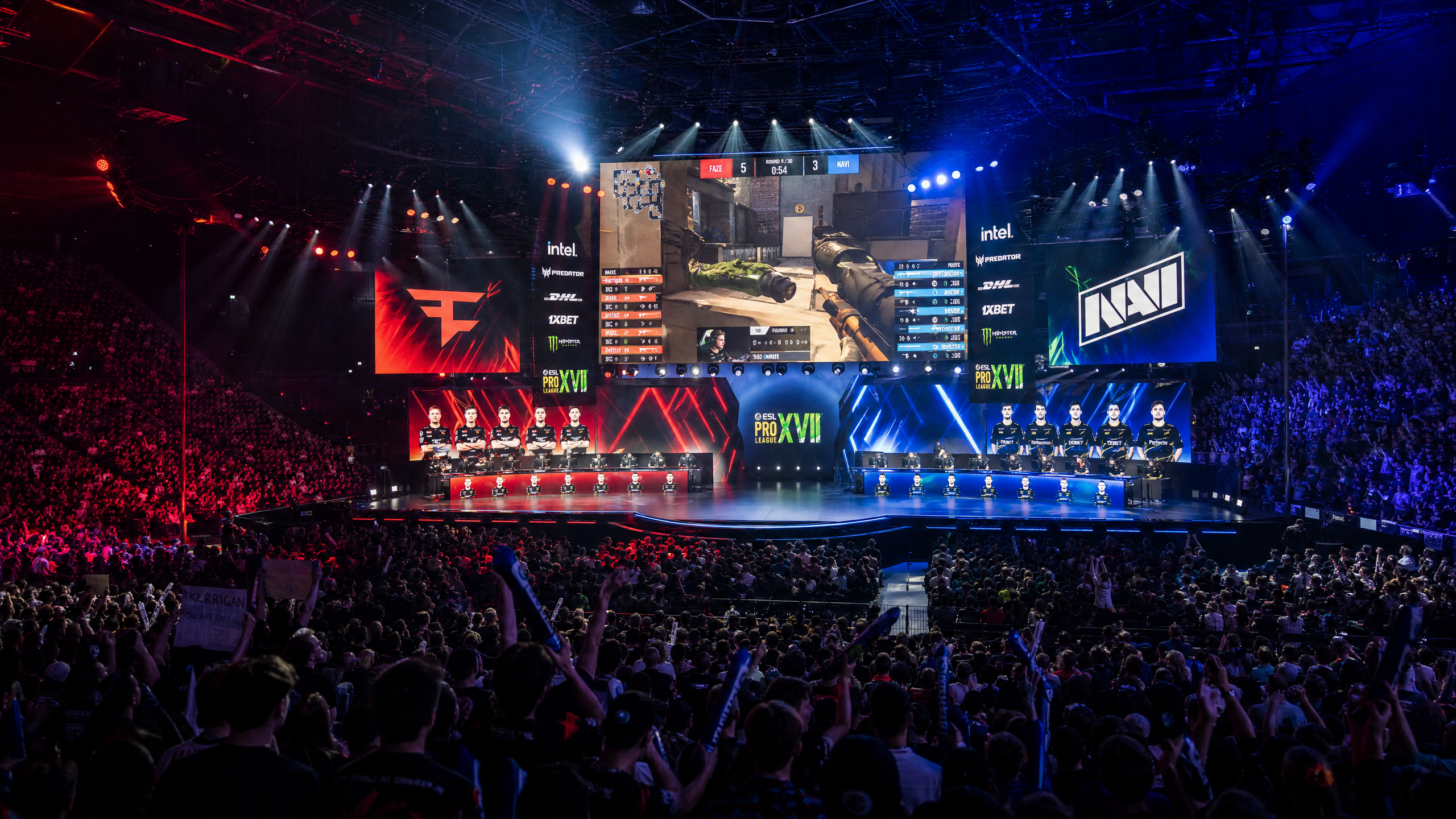 Esports tournament arena